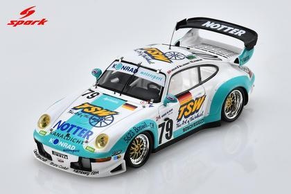 <予約 2027/3月発売予定> SPARK 1/43 Porsche 911 GT2 No.79 Le Mans 24H 1997 M. Ligonnet - T. Seiler - L. Schumacher