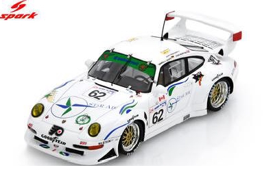 <予約　2026/11月以降発売予定> spark 1/43 Porsche 911 GT2 No.62 Le Mans 24H 1998J. Graham - J. Morton - H. Grohs
