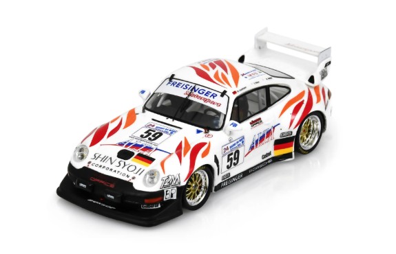 Spark 1/43 Porsche 911 GT2 No.59 Le Mans 24H 2000 Y. Hane - W. Kaufmann - K. Iketani