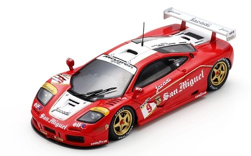 Spark 1/43 McLaren F1 GTR No.9 Zhuhai BPR 1995 A. Wallace - O. Grouillard