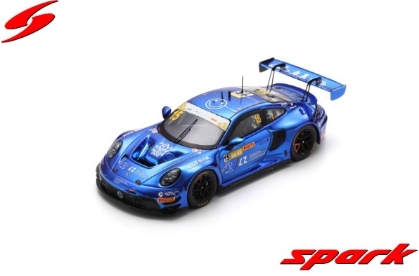 Spark 1/43 Porsche 911 GT3 R (992) No.15 Luanzhou International Circuit 8th FIA GT World Cup Macau 2023