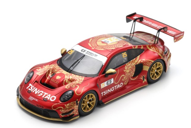 Spark 1/43 Porsche 911 GT3 R (992) No.25 Absolute Racing 5th FIA GT World Cup Macau 2024 Laurens Vanthoor