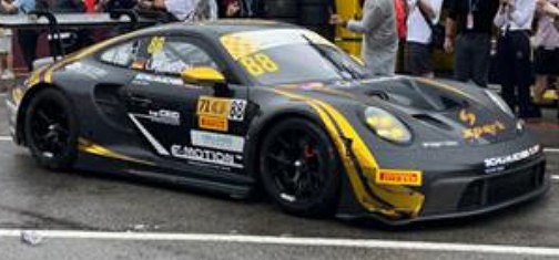 Spark 1/43 Porsche 911 GT3 R (992) No.88 Schumacher CLRT Racing Team FIA GT World Cup Macau 2024 Laurin Heinrich