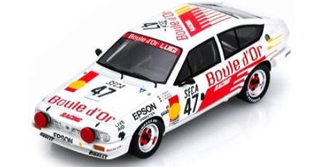 <予約 2026/4月発売予定> Spark 1/43 Alfa Romeo GTV6 No.47 Spa 24H 1985 P. Meirelles - C. Melville - J. Moutinho
