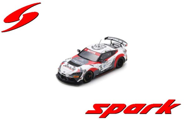 Spark 1/43 Toyota GR Supra GT4 Evo No.9 Matmut ?volution FFSA Championat de France GT 2023 E. Cheli - E. Joulie