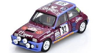 <予約 2026/7月発売予定> Spark 1/43 Renault 5 Turbo No.32 Tour de Corse 1984 D. Auriol - B. Occelli