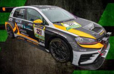 <予約 2027/4月発売予定> Spark 1/43 VW GOLF 7 GTI TCR DSG No.321 sharky-racing.com 24H Nurburgring 2026