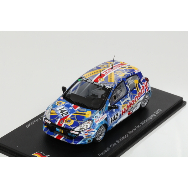 【スパーク】 1/43 Renault Clio No.142  Schlappi Race-Tec H. Goedicke - F. Danz - A. Friedhoff - M. Friedhoff　＊限定300台