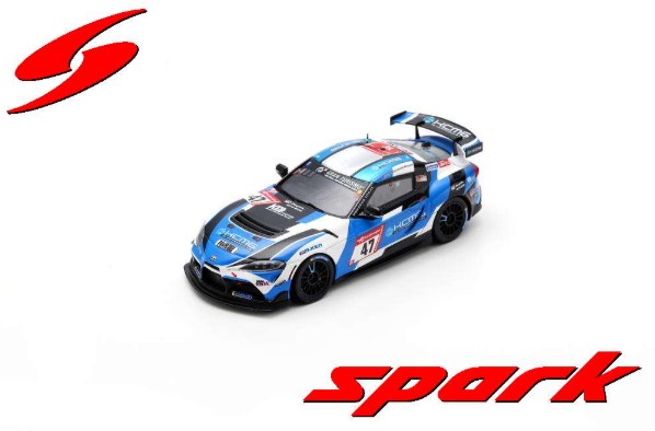 Spark 1/43 Toyota GR Supra GT4 EVO 2023 No.47 KCMG 2nd SP 10 class 24H Nurburgring 2023