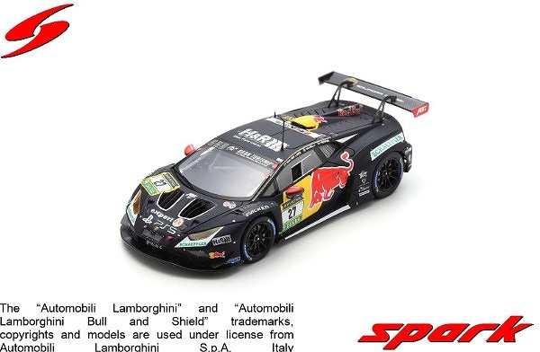 Spark 1/43 Lamborghini Hurac?n GT3 EVO2 No.27 RED BULL TEAM ABT 5th 24H Nurburgring 2024