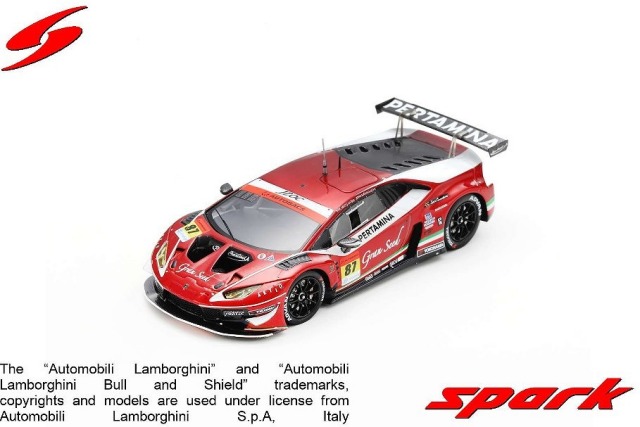 Spark 1/43 Gran Seed Lamborghini GT3 No.87 JLOC GT300 SUPER GT 2021 Kosuke Matsuura - Natsu Sakaguchi