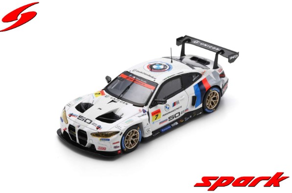 Spark 1/43 Studie BMW M4 No.7 BMW Team Studie x CSL GT300 SUPER GT 2022 Seiji Ara - Augusto Farfus - Tsubasa Kondo