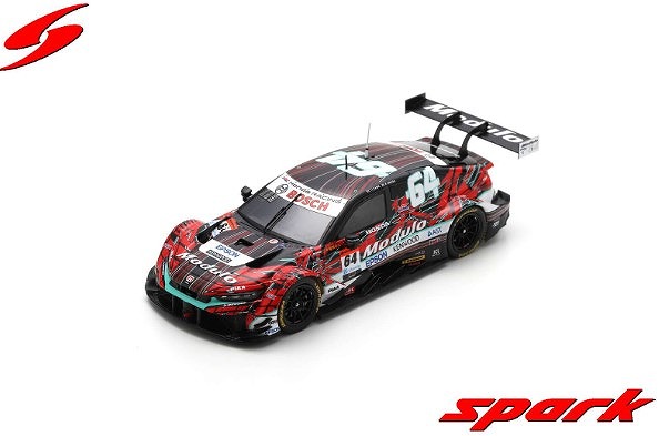 Spark 1/43 Modulo CIVIC TYPE R-GT No.64 Modulo Nakajima Racing GT500 SUPER GT 2024 T. Izawa - R. Okusa