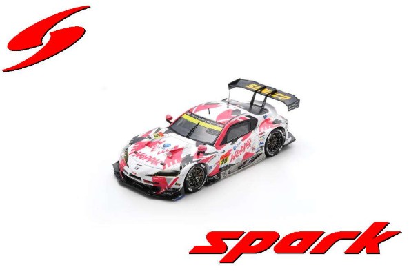Spark 1/43 HOPPY Schatz GR Supra GT No.25 HOPPY team TSUCHIYA GT300 SUPER GT 2024 T. Suganami - T. Matsui - K. Sato