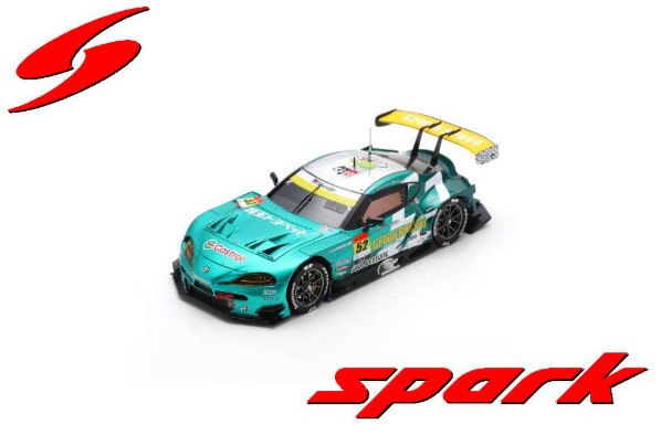 Spark 1/43 Green Brave GR Supra GT No.52 Saitama Green Brave GT300 SUPER GT 2024 H. Yoshida - S. Nonaka