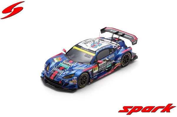 Spark 1/43 SUBARU BRZ R&D SPORT No.61 R&D SPORT GT300 SUPER GT 2024 T. Iguchi - H. Yamauchi