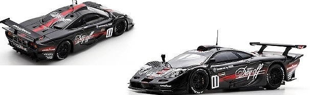 Spark 1/43 McLaren F1 GTR No.11 Winner 1000km di Monza 1998 T. Bscher - G. Lees