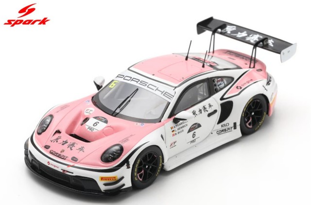 Spark 1/43 Porsche 911 GT3 R No.6 Origine Motorsport 5th Suzuka 1000km 2025 L. Heinrich - A. Picariello - B. Buus