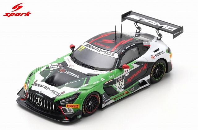 Spark 1/43 Mercedes-AMG GT3 EVO No.77 Mercedes-AMG Team Craft-Bamboo Racing 10th Suzuka 1000km 2025