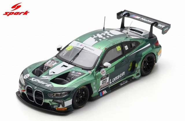 Spark 1/43 BMW M4 GT3 EVO No.89 KRC 9th Suzuka 1000km 2025 M. Oosten - R. Cunfan - N. Verhagen