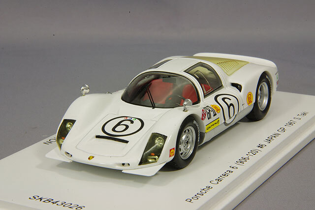 spark 1/43 ポルシェ カレラ 6 906-120 1967 日本グランプリ #6 滝進太郎 *KIDBOX特注