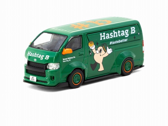TARMAC 1/64 Toyota Hiace Widebody Hashtag B Special Edition