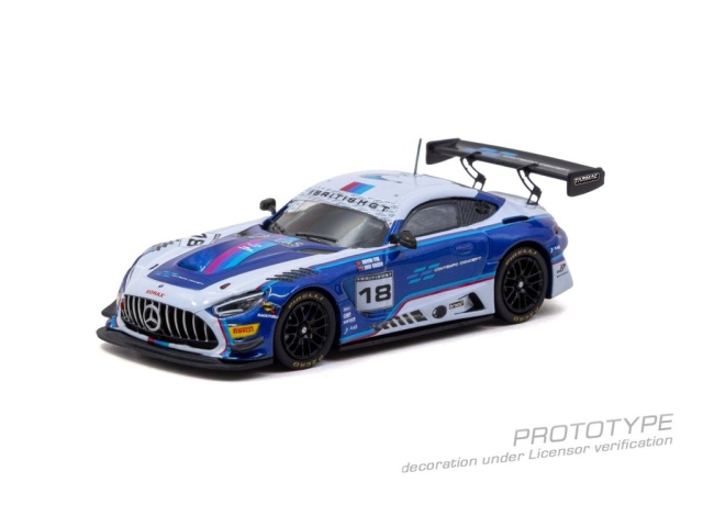 <予約 2027/3月発売予定> Tarmac Works 1/64 Mercedes-AMG GT3 British GT Championship 2026 Kevin Tse / Ben Green