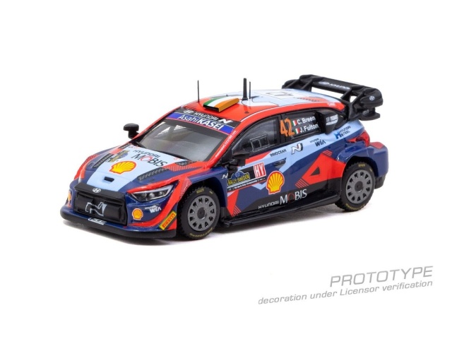 <予約 2027/3月発売予定> Tarmac Works 1/64 Hyundai i20 N Rally1 Hybrid Rally Sweden 2023 Craig Breen / James Fulton