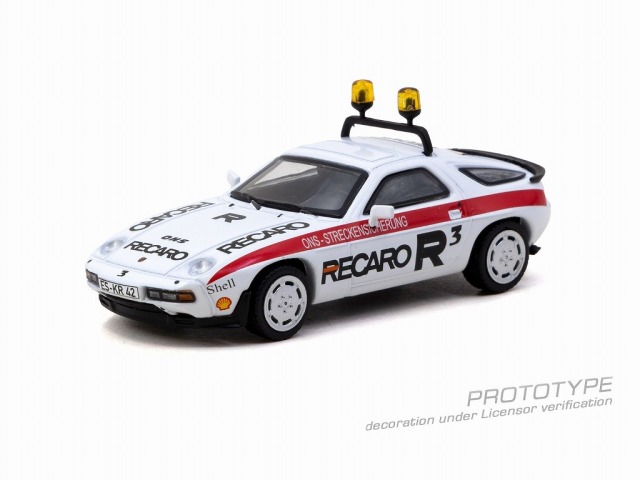 <予約 2026/8月発売予定> TARMAC 1/64 Porsche 928 S Safety Car