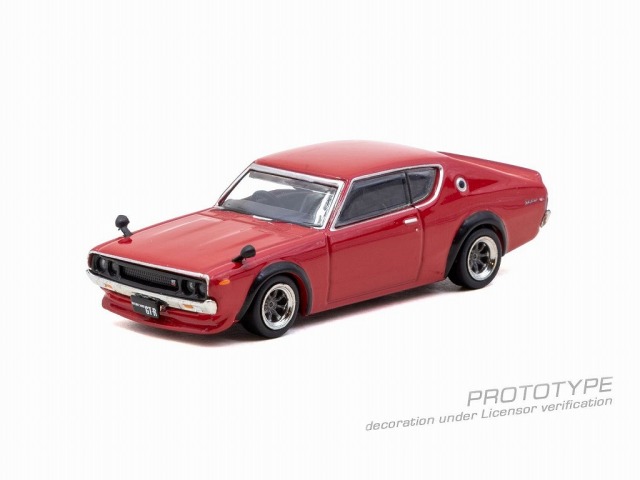 <予約 2027/2月発売予定> TARMAC 1/64 Nissan Skyline 2000GT-R (KPGC110) Red