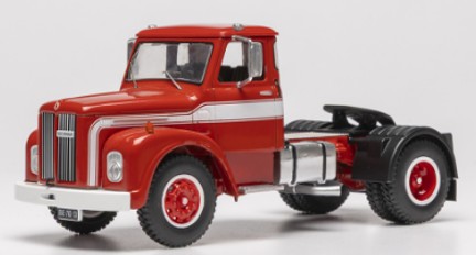 <予約 2026/6月発売予定> ixo 1/43 スカニア 110 スーパー 1953 レッド