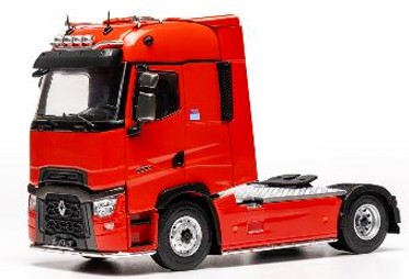 <予約 2026/6月発売予定> ixo 1/43 ルノー T 480 ハイルーフ 2014 レッド