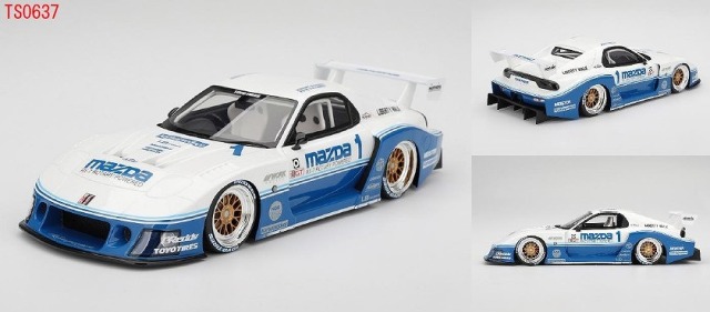 <予約 2026/6月以降発売予定> TOP SPEED 1/18 マツダ RX-7 LB-Super Silhouette IMSA