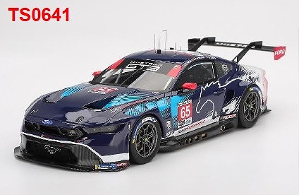 <予約 2025/10月以降発売予定> TOP SPEED 1/18 フォード マスタング GT3 IMSA デイトナ24時間 2024優勝車 #65 Ford Multimatic Motorsports