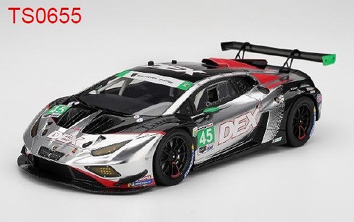 <予約 2026/4月以降発売予定> TOP SPEED 1/18 ランボルギーニ ウラカン GT3 EVO2 IMSA デイトナ24時間 2025 #45 DEX Wayne Taylor Racing