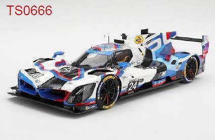 <予約 2026/8月発売予定> TOP SPEED 1/18 BMW M ハイブリッド V8 GTP IMSA セブリング12時間 2025#24 BMW M Team RLL