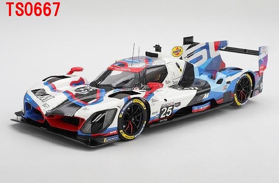 <予約 2026/8月発売予定> TOP SPEED 1/18 BMW M ハイブリッド V8 GTP IMSA セブリング12時間 2025#25 BMW M Team RLL