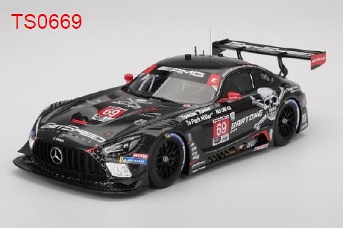 <予約 2026/3月以降発売予定> TOP SPEED 1/18 メルセデス AMG GT3 EVO IMSA デイトナ24時間 2025#69 GetSpeed