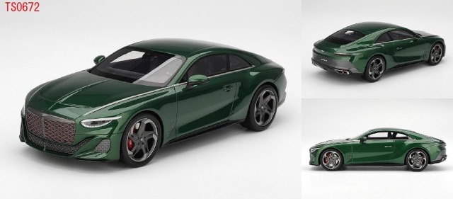 <予約 2026/6月以降発売予定> TOP SPEED 1/18 ベントレー バトゥール スカラベグリーン