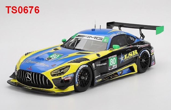 <予約 2025/12月発売予定> TOP SPEED 1/18 メルセデス AMG GT3 EVO IMSA デイトナ24時間 2025#80 Lone Star Racing