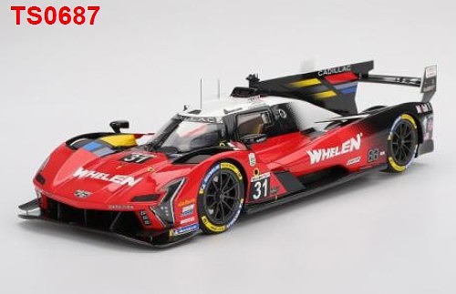 <予約 2025/12月発売予定> TOP SPEED 1/18 キャデラック VシリーズRIMSA デイトナ24時間 2025 #31 CADILLAC WHELEN