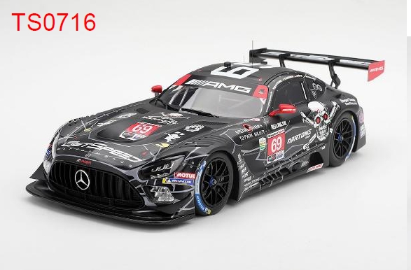 <予約 2026/11月以降発売予定> TOP SPEED 1/18 メルセデス AMG GT3 IMSA デイトナ24時間 2026#69 GetSpeed