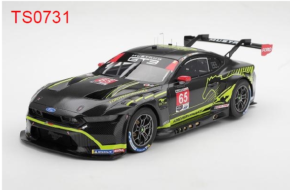 <予約 2026/11月以降発売予定> TOP SPEED 1/18 フォード マスタング GT3 IMSA VIR 2025 #65 Ford Multimatic Motorsports
