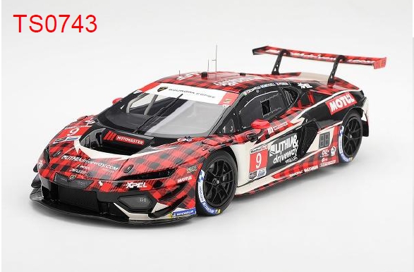<予約 2026/11月以降発売予定> TOP SPEED 1/18 ランボルギーニ テメラリオ GT3 IMSA セブリング12時間 2026 #9 Pfaff Motorsports