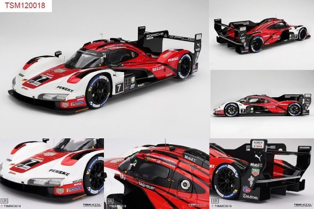 <予約 2026/6月以降発売予定> TSM 1/12 ポルシェ 963 IMSA デイトナ24時間 2024 優勝車 #7 ポルシェ ペンスキー モータースポーツ