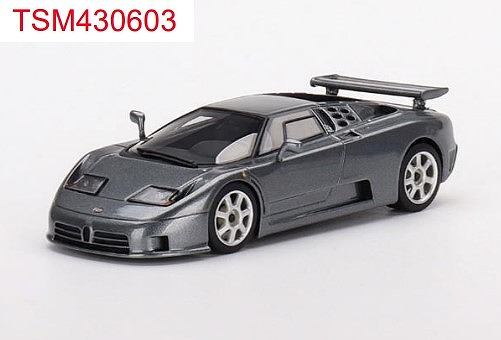 TSM 1/43 ブガッティ EB110 スーパースポーツ Grigio Scuro(グレー)