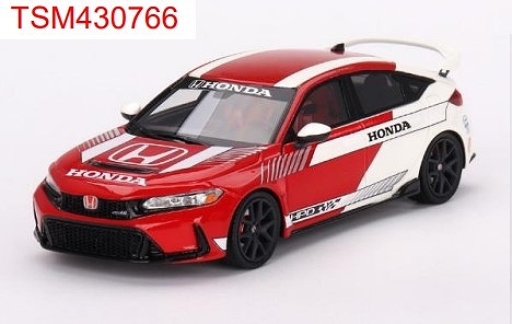 TSM 1/43 Honda シビック Type R 2023 #1 ペースカー レッド