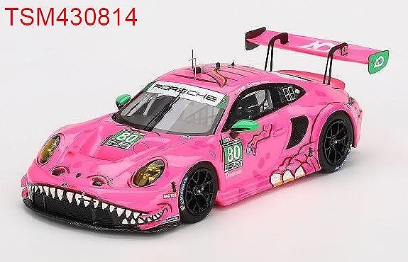 TSM 1/43 ポルシェ 911 GT3 R IMSA Michelin GT Challenge at VIR 2023 #80 AO Racing