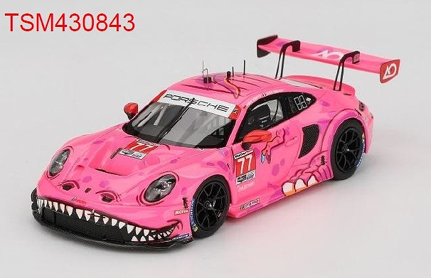 TSM 1/43 ポルシェ 911 GT3 R IMSA ロードアメリカ 2024 #77 AO Racing