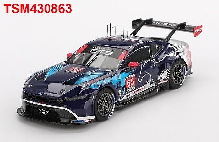 <予約 2025/9月以降発売予定> TSM 1/43 フォード マスタング GT3 IMSA デイトナ24時間 2024 優勝車 #65 Ford Multimatic Motorsports